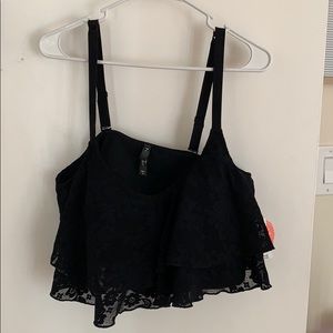 NWT Torrid Lace Bikini Ruffle Top &Skirt Bottom 2X